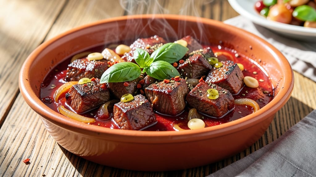 Beef Arrabiata Recipe: Spicy Tomato Sauce That Caramelizes Beef to Richness