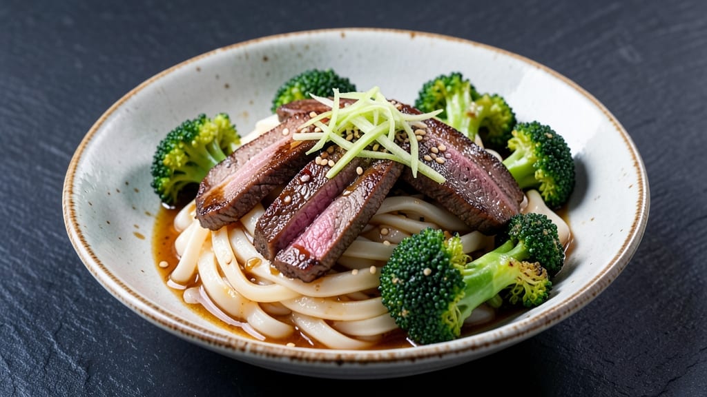 Beef and Broccoli Udon Recipe: Savory Soy-Ginger Sauce With Chewy Noodles