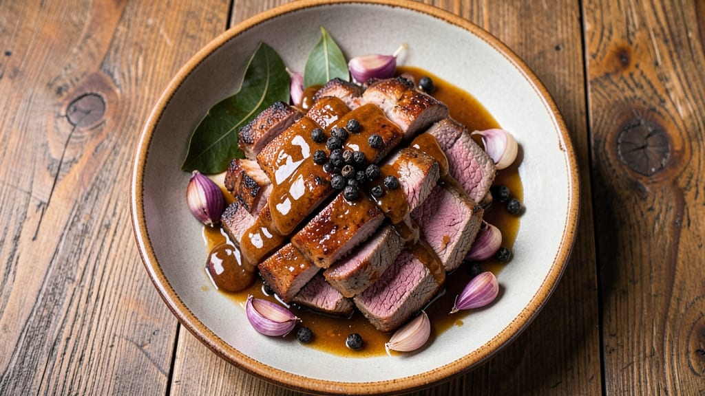 Beef Asado Kapampangan Recipe: Smoky Grilled Beef with Tangy Vinegar Marinade
