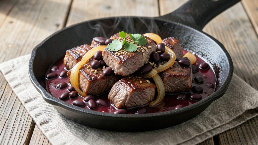 Beef and Black Bean Recipe Australia: Spiced Rum-Braised Comfort with Crispy Tortilla Crowns