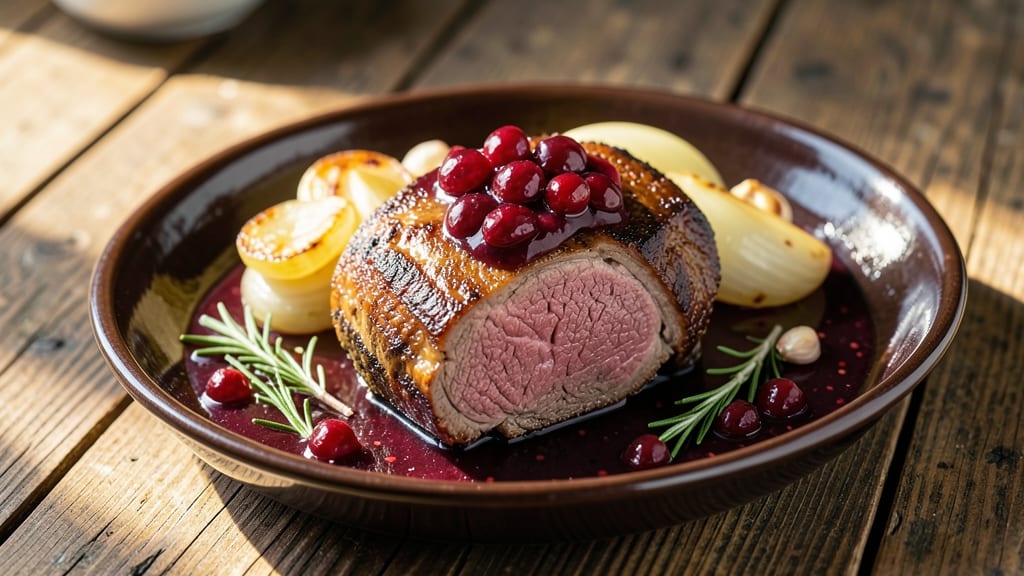 Beef and Cranberry Recipe: Slow-Simmered Umami and Tart Harmony
