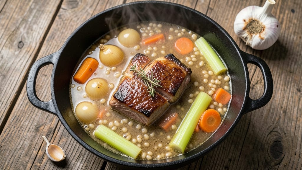 Beef Barley Soup Recipe Dutch Oven: Hearty One-Pot Dutch Oven Depth