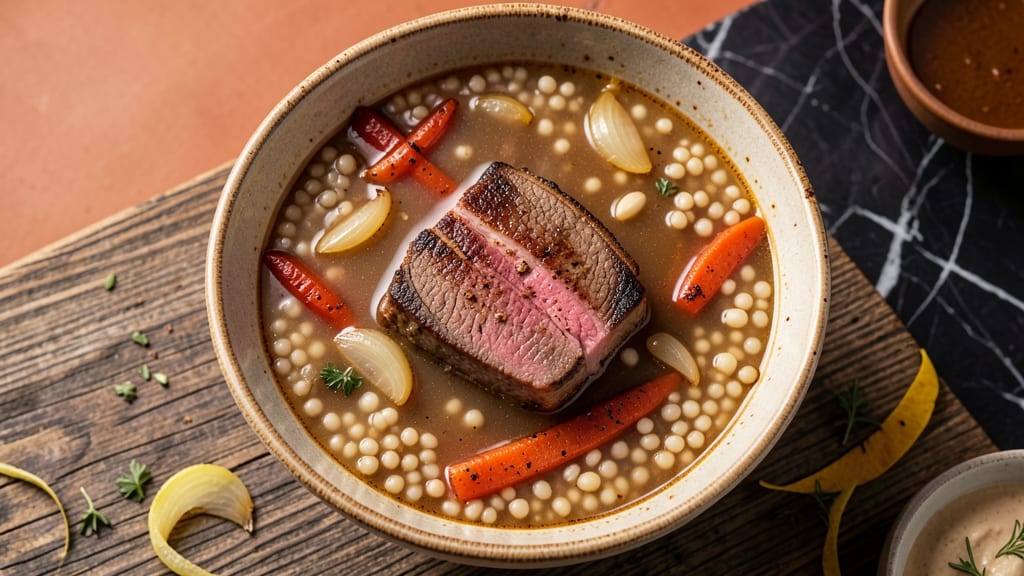 Beef Barkey Soup Recipe: Smoky Beef and Barley Blend in One Pot