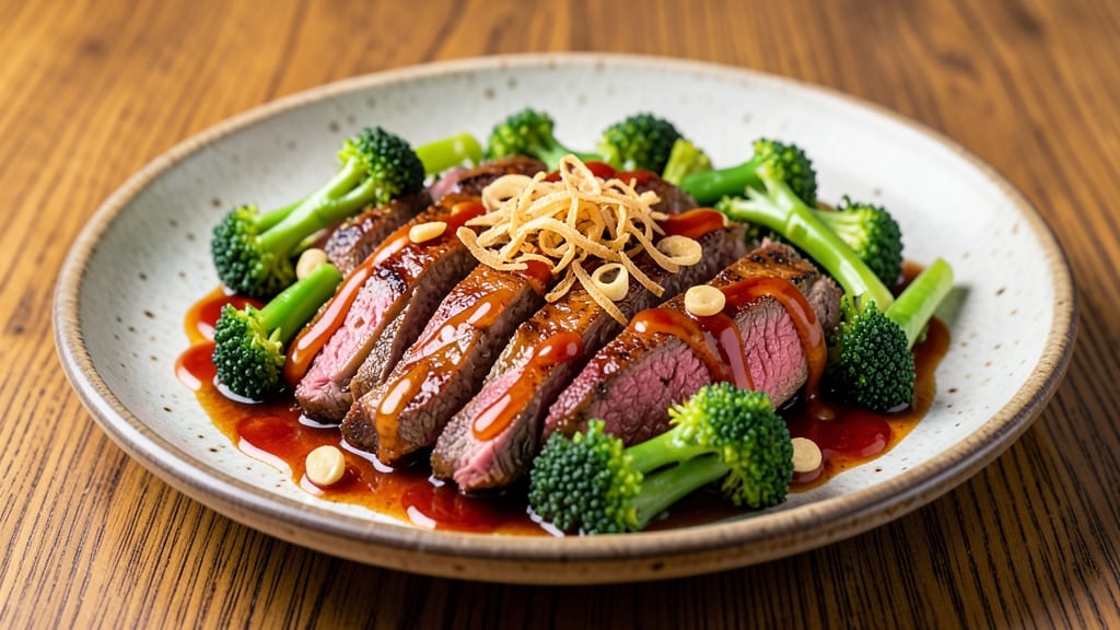 Beef and Broccoli Recipe With Sriracha: Spicy-Sweet Wok Fizz in 25 Minutes