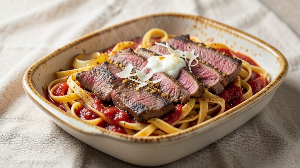 Beef Baked Pasta Recipe: Cheesy Crust and Al Dente Noodles in One Dish
