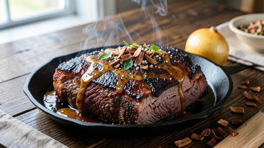 Texas Style Barbecue Beef Brisket Recipe: Smoky Bark Meets Buttery Tenderness